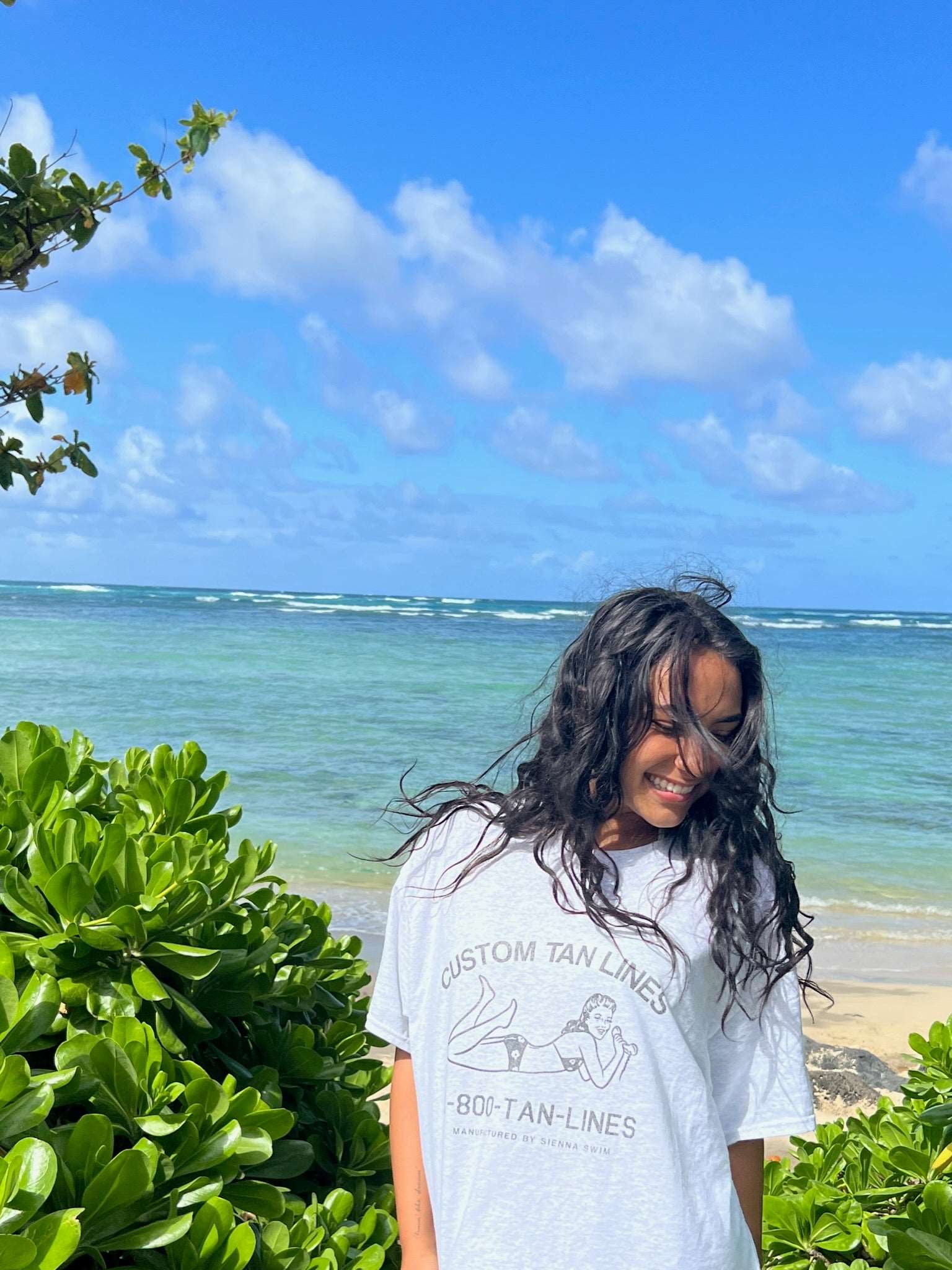 Outerwear: "Custom Tan Lines" oversized t-shirt - Image 3