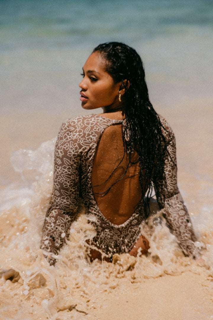 [just added - last chance] Malibu Surf Suit - Hawaiian Mocha - Image 3