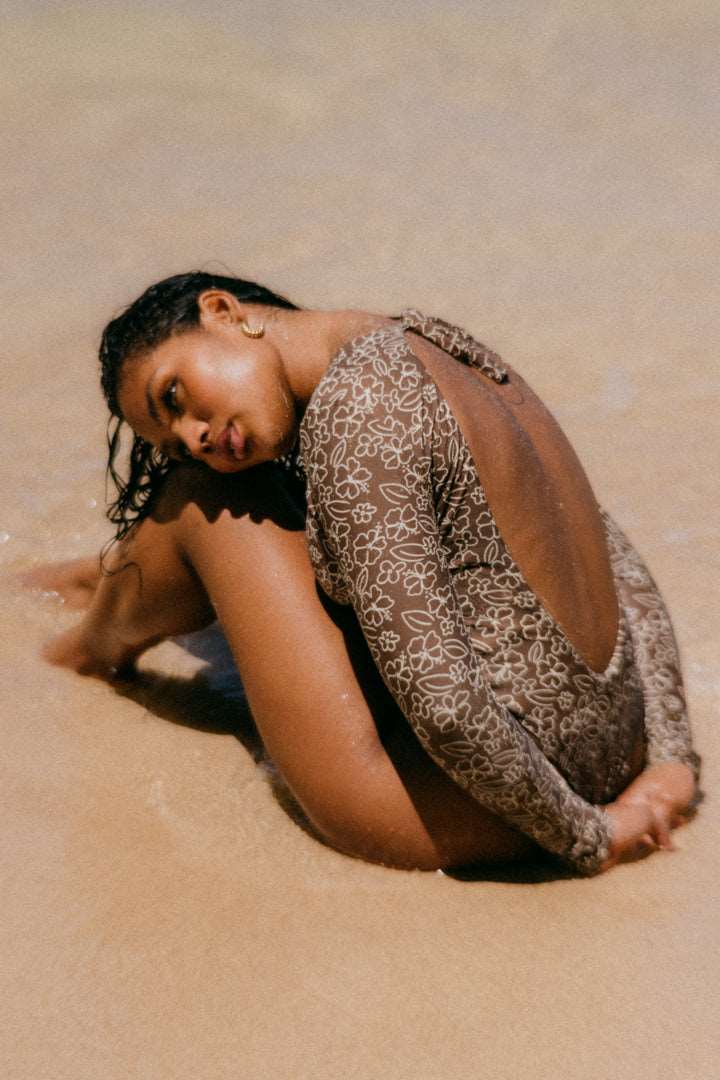 [just added - last chance] Malibu Surf Suit - Hawaiian Mocha - Image 4